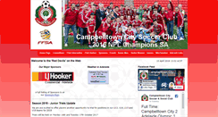 Desktop Screenshot of campbelltowncsc.org.au