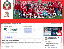 Tablet Screenshot of campbelltowncsc.org.au